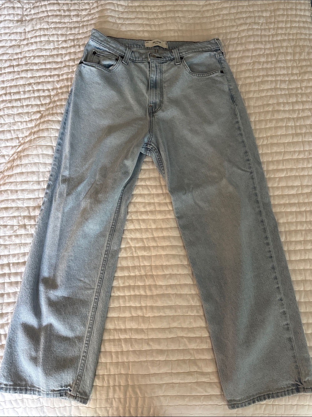 Hollister Relaxed Light Blue Men's Jeans